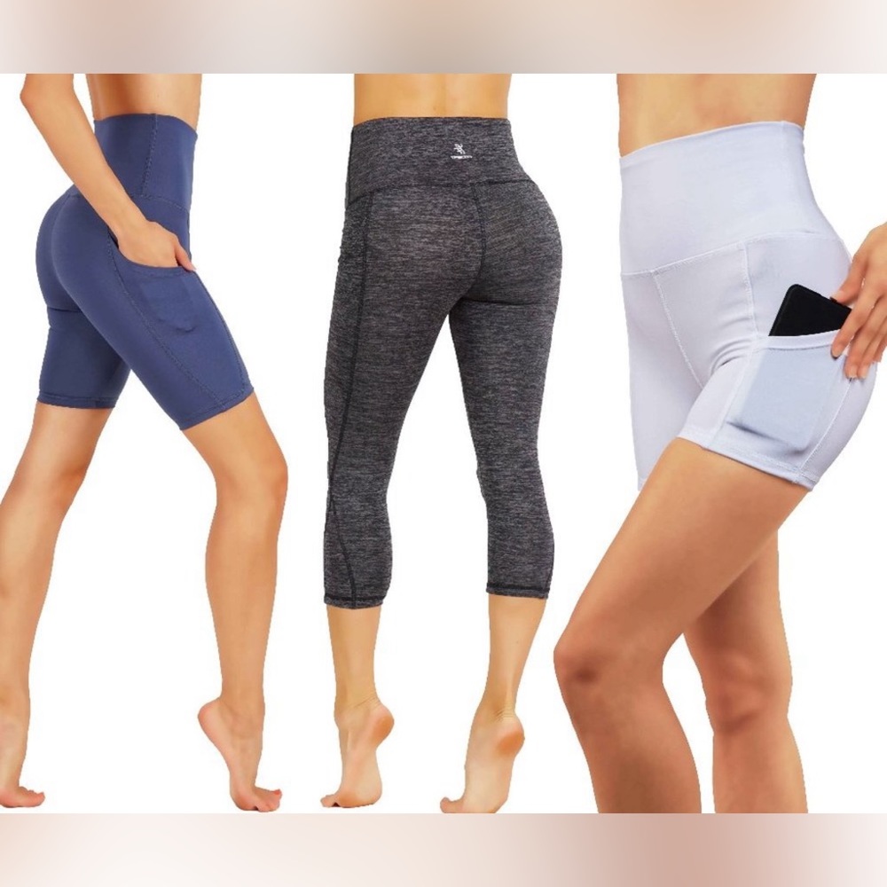 $21.00 each NWT 10pcs MIX Athletic Capri leggings/Bermuda Shorts/Running Shorts